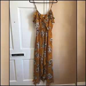 Flower Summer/spring dress (high/low)